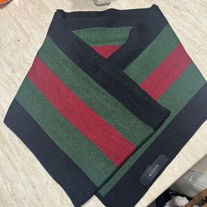 Gucci Wool &  Silk Scarf